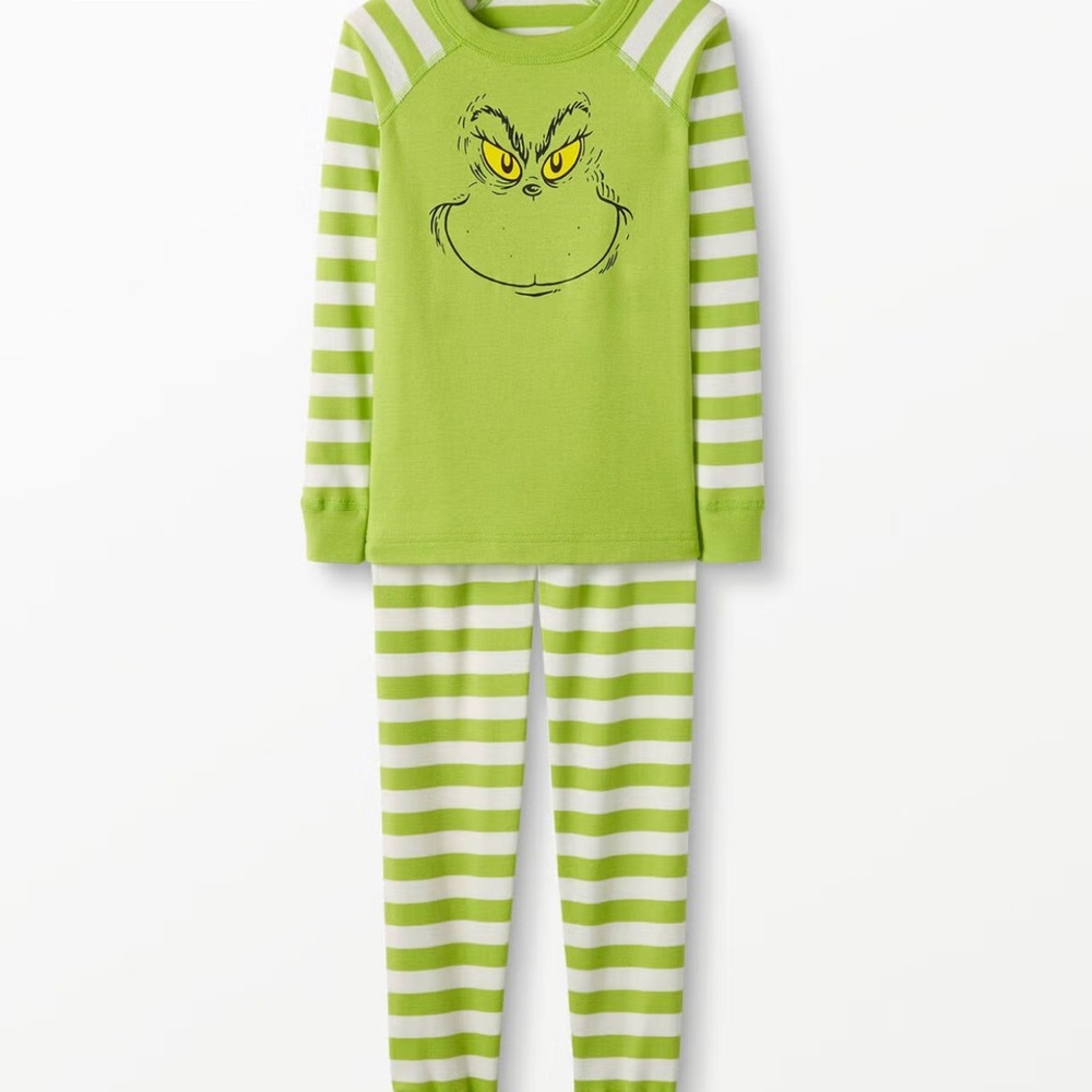 Hanna Andersson Dr. Seuss Grinch HannaJams Pajama Set
